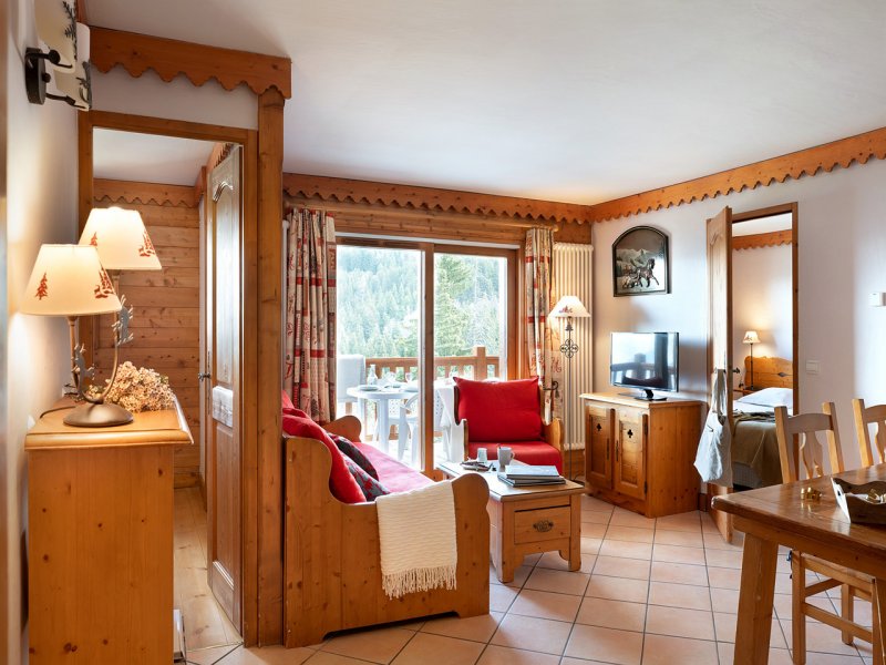 Appartement 8 personnes - 3 chambres - Pierre & Vacances Résidence premium Le Roselend - Les Arcs 1800