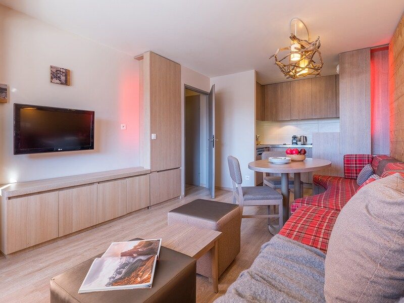 Appartement 4 personnes - 1 chambre - Balcon - Pierre & Vacances Résidence Atria-Crozats - Avoriaz
