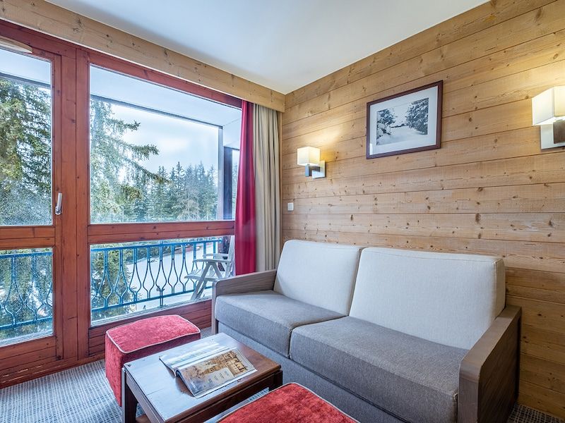 Appartement 4 personnes - 1 chambre - Vue montagne - Pierre & Vacances Résidence Le Belmont - Les Arcs 1800