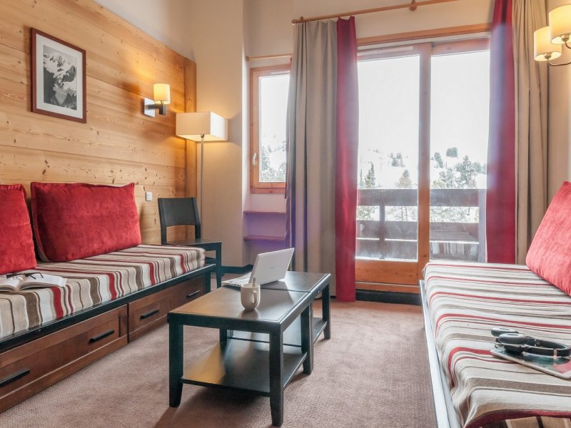 Appartement 8 personnes - 2 chambres + 1 coin nuit -Vue montagne - Pierre & Vacances Résidence Le Quartz - Plagne - Belle Plagne