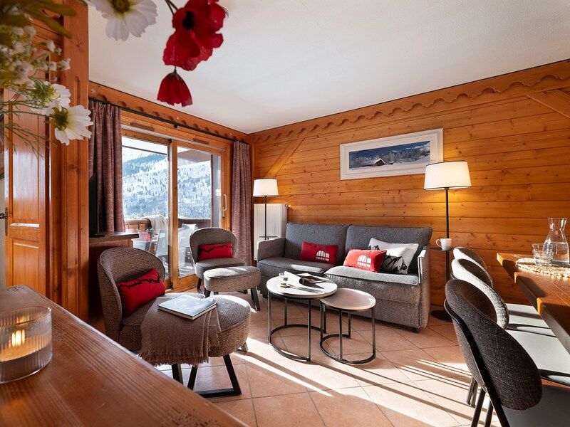 Appartement 5 personnes - 2 chambres - Pierre & Vacances Résidence premium Les Fermes de Méribel - Méribel Village 1400