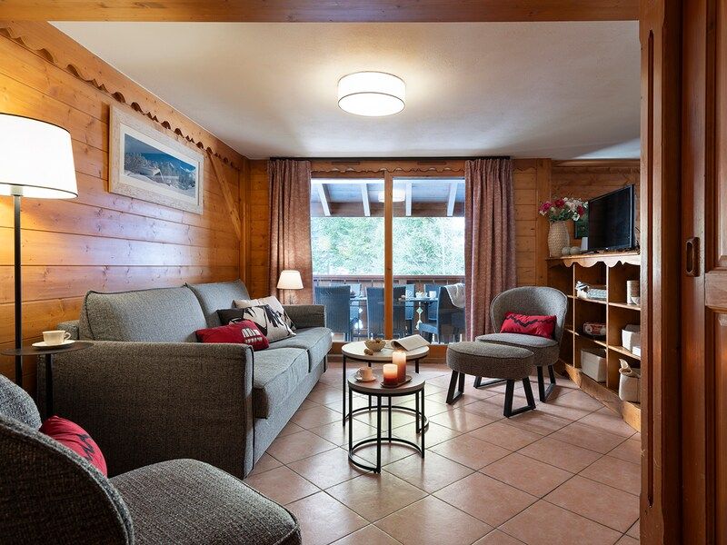 Appartement 7 personnes - 3 chambres - Duplex - Pierre & Vacances Résidence premium Les Fermes de Méribel - Méribel Village 1400