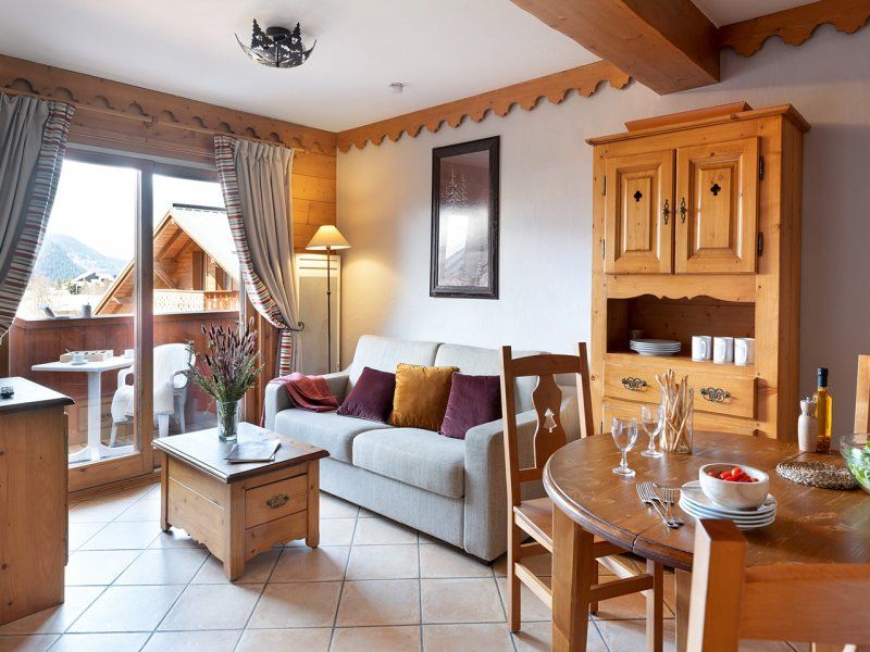 Appartement 5 personnes - 1 chambre + 1 coin nuit - Pierre & Vacances Résidence premium Les Fermes du Soleil - Les Carroz d'Araches