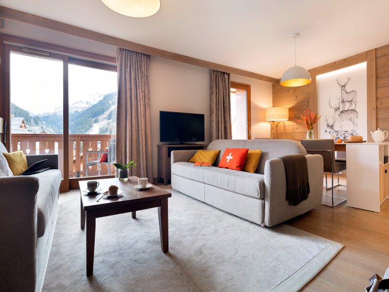Appartement 8 personnes - 3 chambres - Pierre & Vacances Résidence premium L'Hévana - Méribel Centre 1600