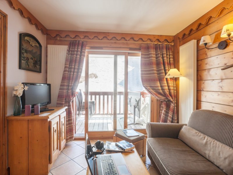 Appartement 6 personnes - 1 chambre + 1 coin nuit - Pierre & Vacances Résidence premium L'Ecrin des Neiges - Tignes Val Claret