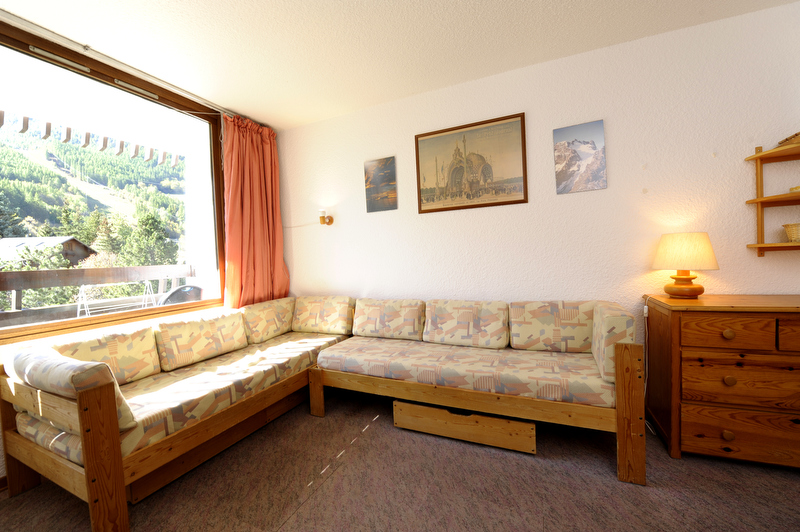 Studio 3 personnes Classique THE312 - Appartements aigle noir - Serre Chevalier 1400 - Villeneuve