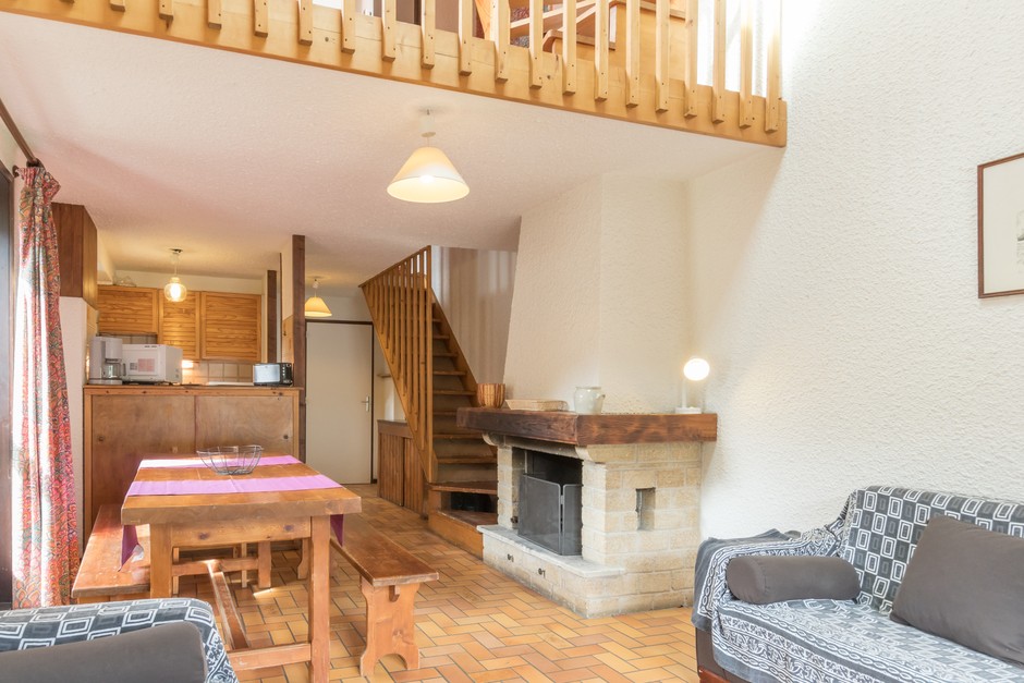 4 pièces 8 personnes Classique DEV301 - Appartements edelweiss - Serre Chevalier 1500 - Monêtier Les Bains