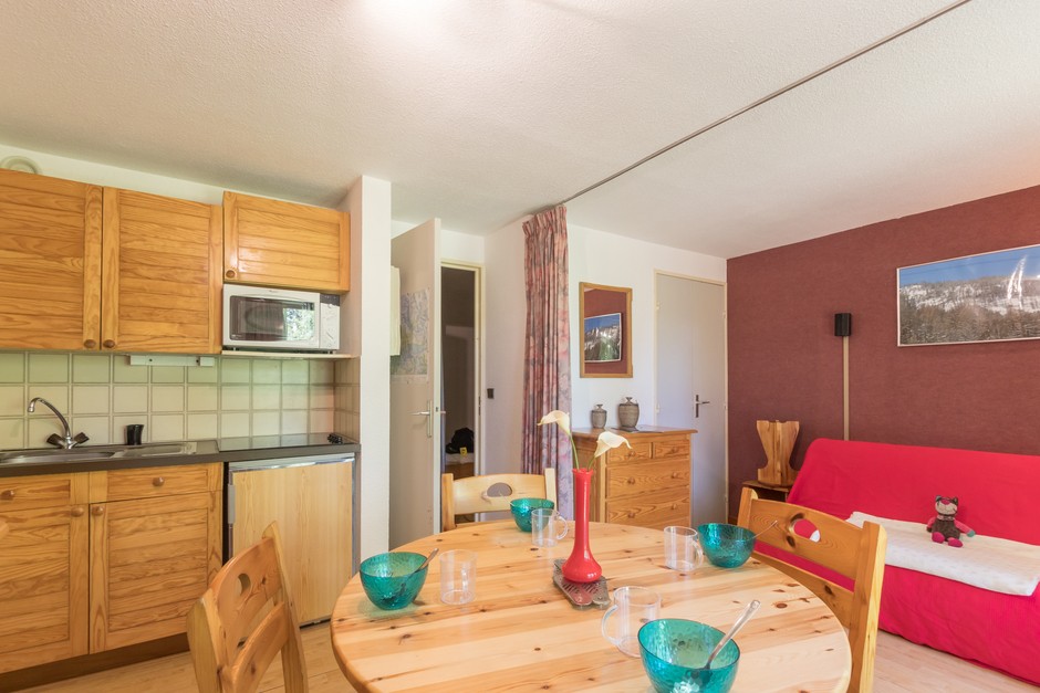 Studio 4 personnes Classique OREJ02 - Appartements Orée Du Bois 35218 - Puy Saint Vincent