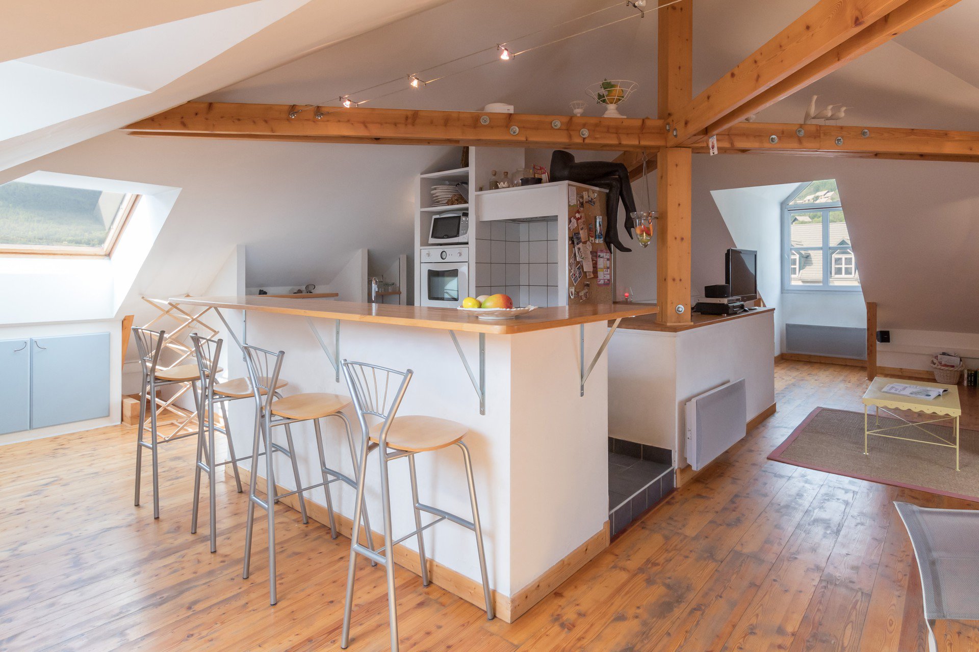 3 pièces 8 personnes Classique ROY3 - Appartements pre du moulin a - Serre Chevalier 1200 - Briançon