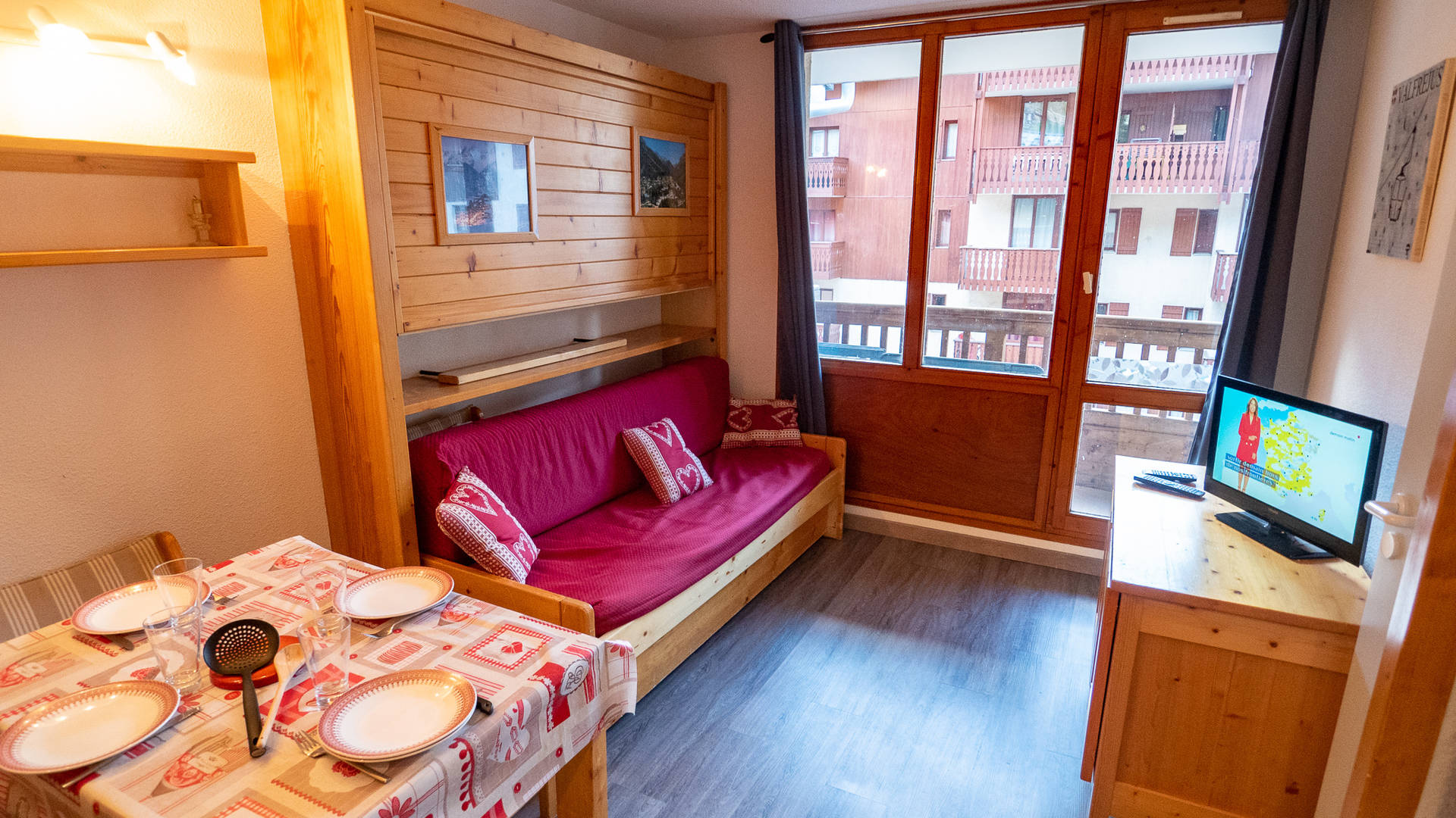 Studio 4 personnes - Appartements THABOR - Valfréjus