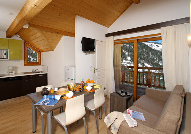 3 Pièces 4 personnes CS - Résidence le Chalet l'Eterlou - Serre Chevalier 1350 - Chantemerle