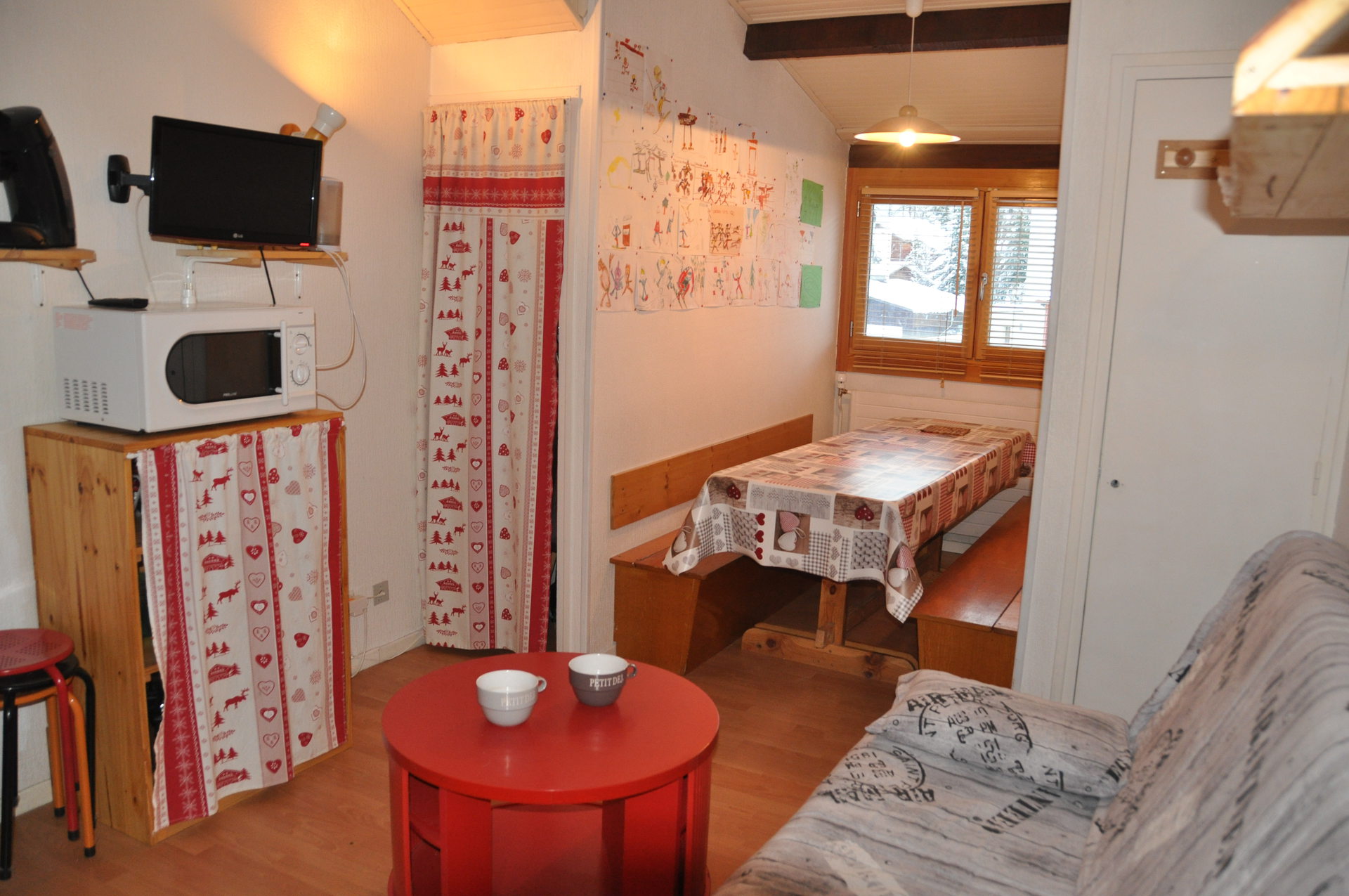 Studio 4 personnes - Appartements OLYMPE 56000829 - Les Deux Alpes Centre