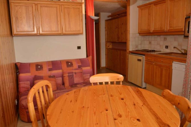 Studio cabine 4 personnes 54 - Skissim Classic - Résidence Arche - Flaine Forêt 1700