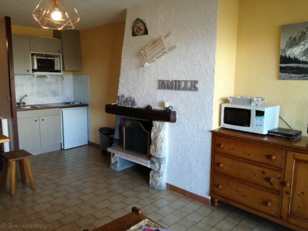 Studio coin nuit 4 personnes 878 - Appartements répartis à Demi-Quartier - Combloux