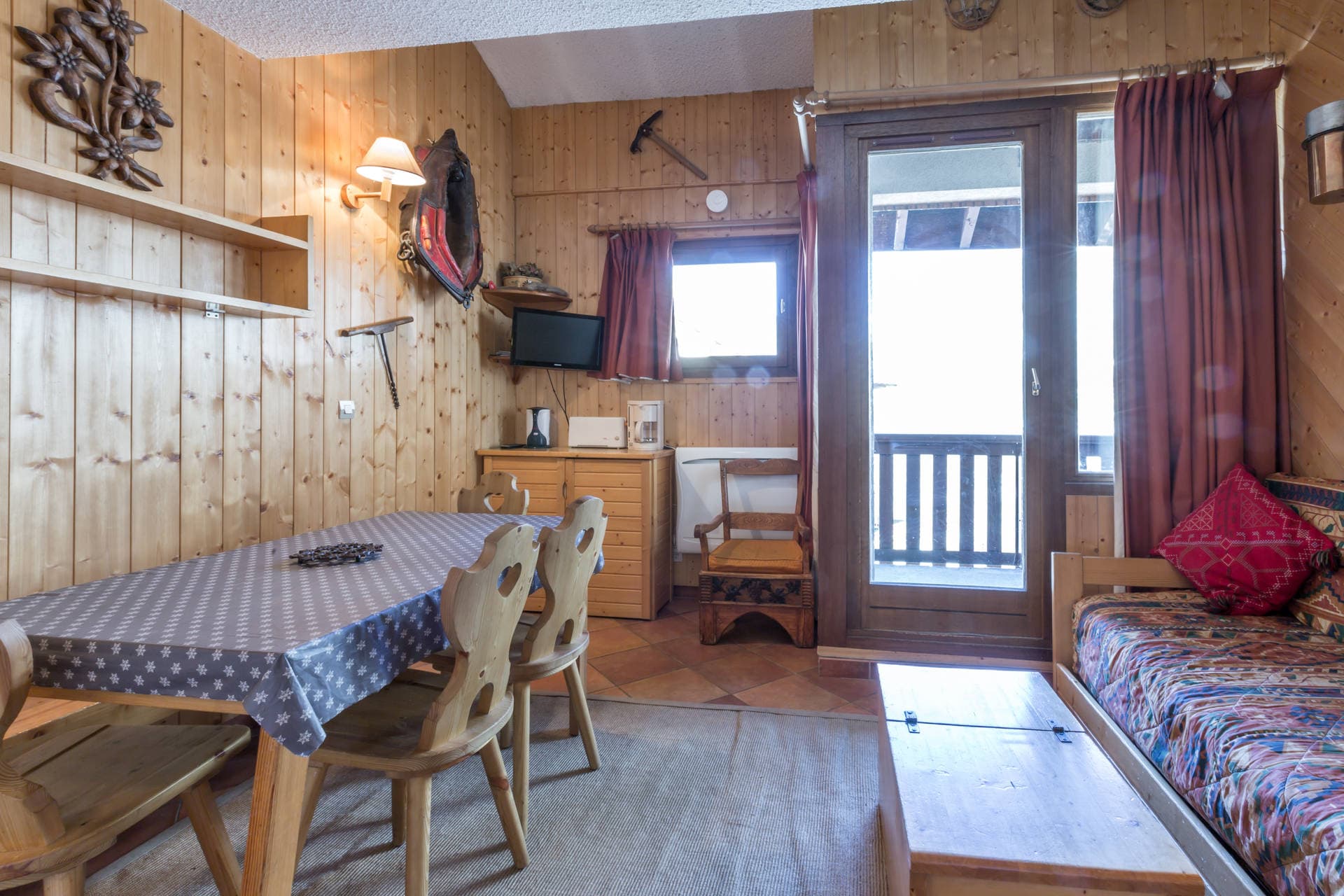 2 pièces / 2 pièces cabine 5 personnes Confort - Appartements CHANTELOUVE 400052 - Val d’Isère Centre