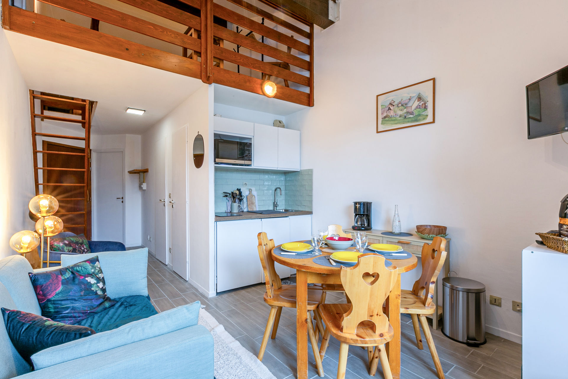 Studio 4 personnes Confort - Appartements CHANTELOUVE 400055 - Val d’Isère Centre