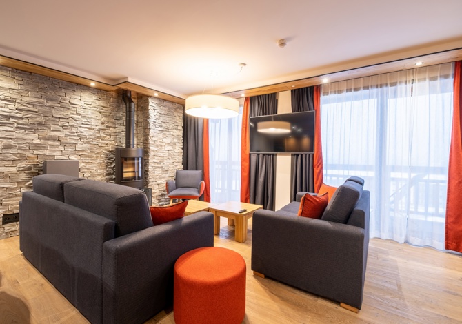 Suite Supérieure 4 Personnes en demi-pension - Hôtel Alparena 4* - La Rosière