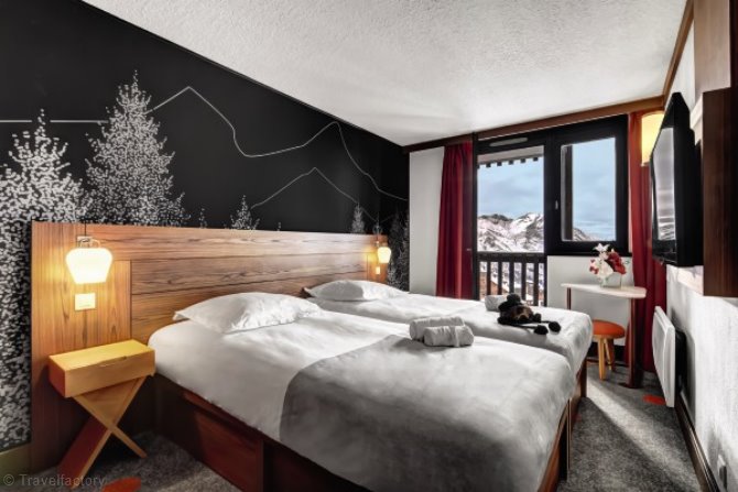 Chambre 2 personnes Privilège pension complète court-séjour - Belambra Clubs Avoriaz - Les Cimes du Soleil - Tout Compris - Avoriaz