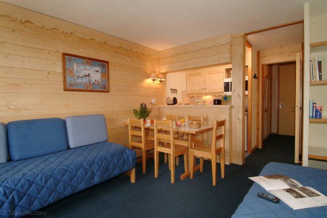 2 Pièces 4/5 personnes - Les résidences Le Beauregard et La Duit 3* OPN LECLERC - Doucy