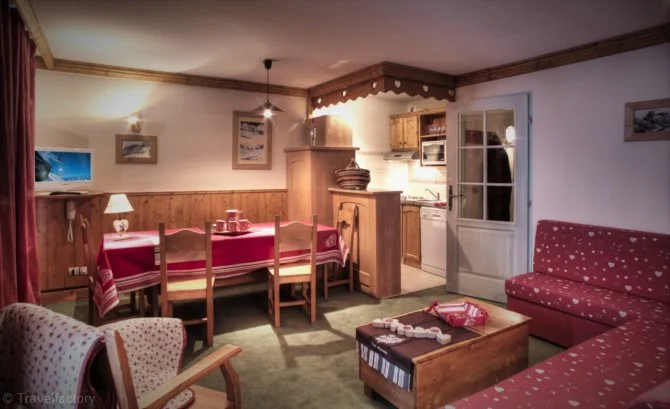 Appartement 8 Personnes Classique avec cabine - Court séjour - Résidence Le Cheval Blanc 3* - Val Thorens