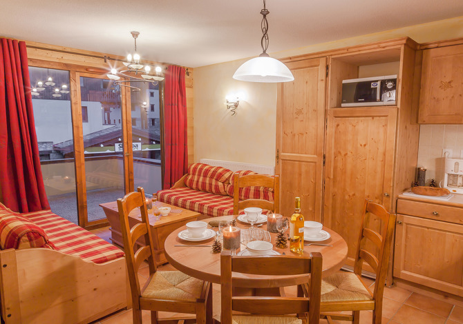 2 Pièces 2/4 Personnes - Résidence Les Balcons de Val Cenis Village 4* - Val Cenis Lanslevillard