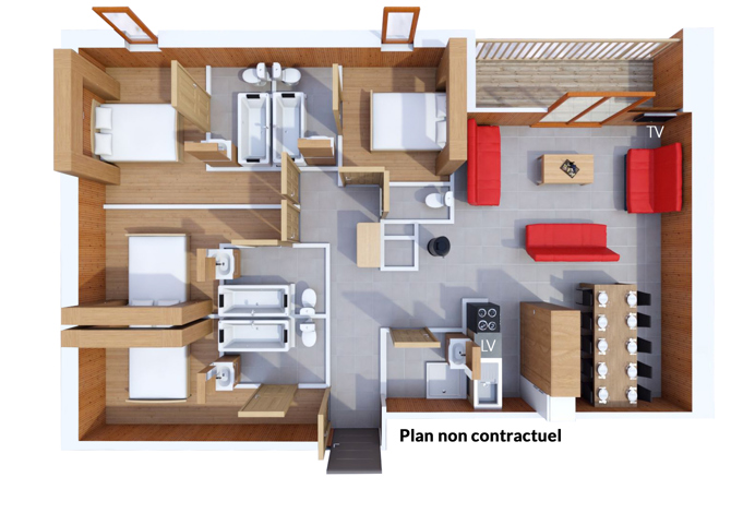 Résidence Les Balcons de La Rosière 4* - La Rosière