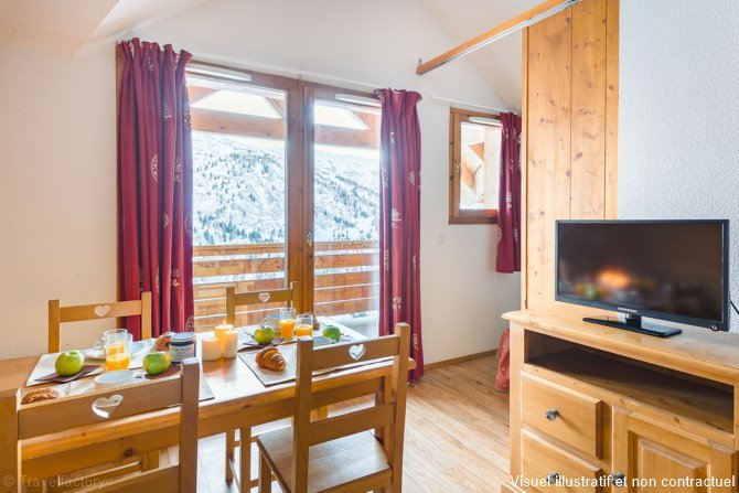2 Pièces 4 personnes . - travelski home select - Chalets Le Grand Panorama II 3* - Valmeinier