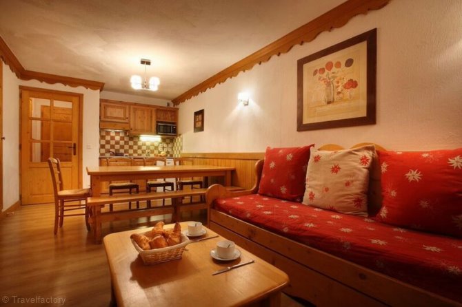 4 Pièces 6 Personnes - Résidence Chalet des Neiges 4* - Oz en Oisans