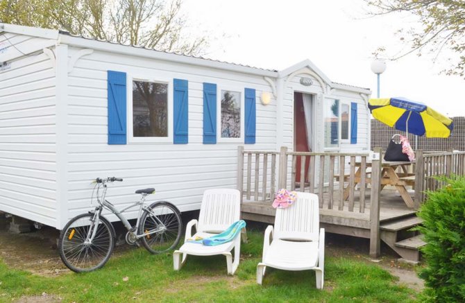 Mobil Home 2 Chambres 4/6 personnes Confort - Camping Domaine des Guifettes 3* - Luçon