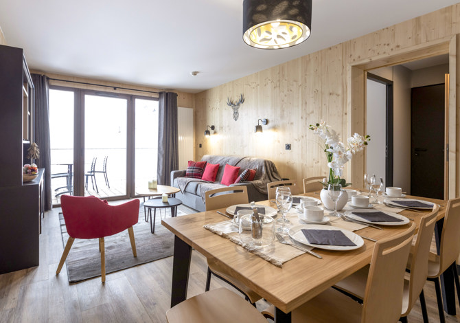 4 Pièces 8 personnes Premium - Résidence Club MMV L’Etoile des Sybelles 4* - Le Corbier