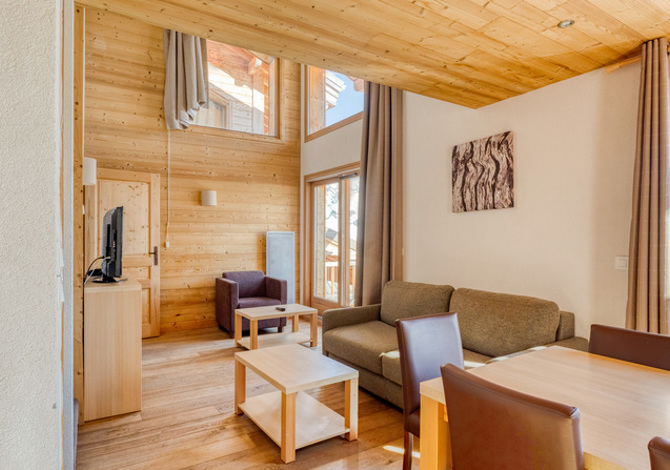 4 Pièces 6/8 personnes Duplex - Dormio Resort Les Portes du Grand Massif 4* - Flaine Le Hameau 1800