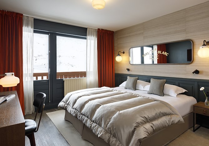 Chambre 4 personnes Duplex PDJ FLEX30 - Ours Blanc Hotel & Spa 4* - Les Menuires Reberty 1850
