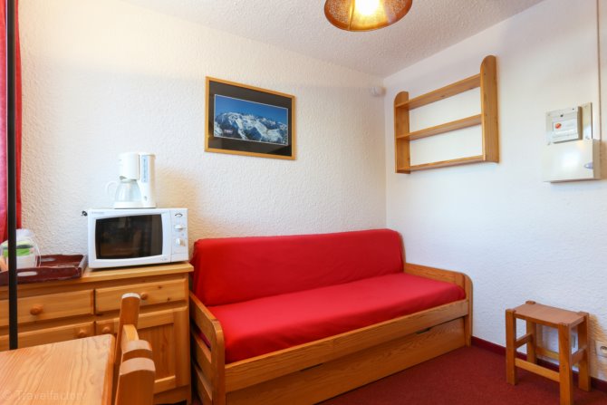 Studio 2 personnes - Résidence Vacanceole ~ Vallée Blanche - Les Deux Alpes Centre