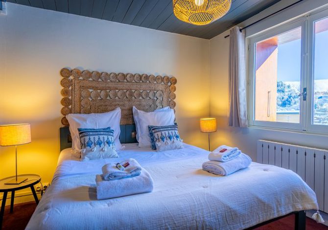 Chambre 2 personnes avec Vue Mont Blanc - HO36 Hotel La Plagne - Plagne Centre