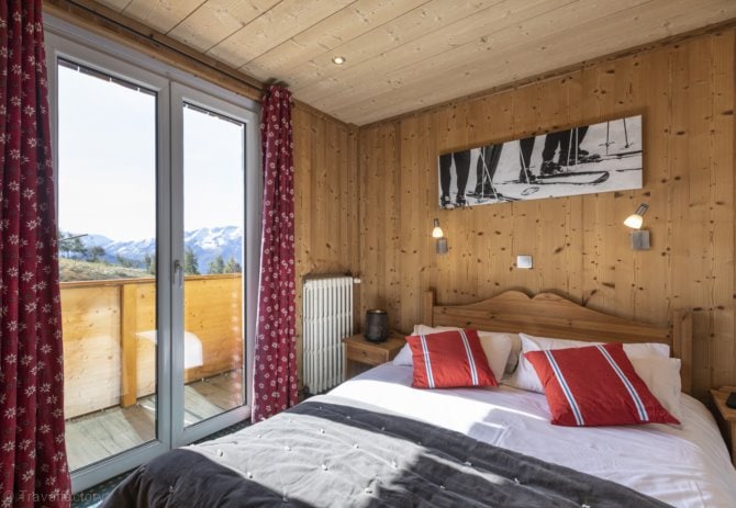 Chambre double Supérieure avec vue pistes - Hôtel Lagrange Vacances Escapade 3* - Alpe d'Huez