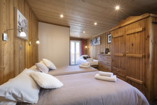 Chambre Triple Standard - Hôtel Lagrange Vacances Escapade 3* - Alpe d'Huez
