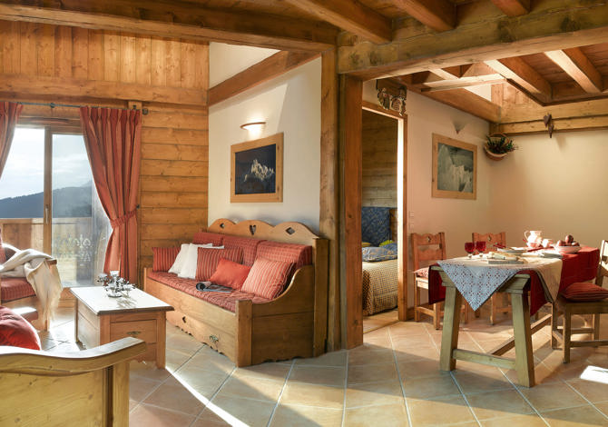 3 Pièces cabine 4/6 personnes - Résidence CGH & SPA - L'Orée des Cimes 4* - Vallandry