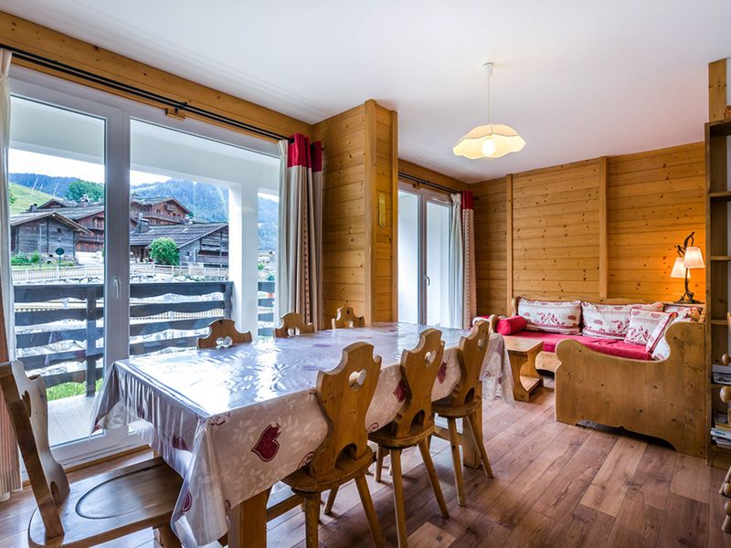 Appartement 4 pièces 8 personnes avec balcon - Résidence BOSSONNET - La Clusaz