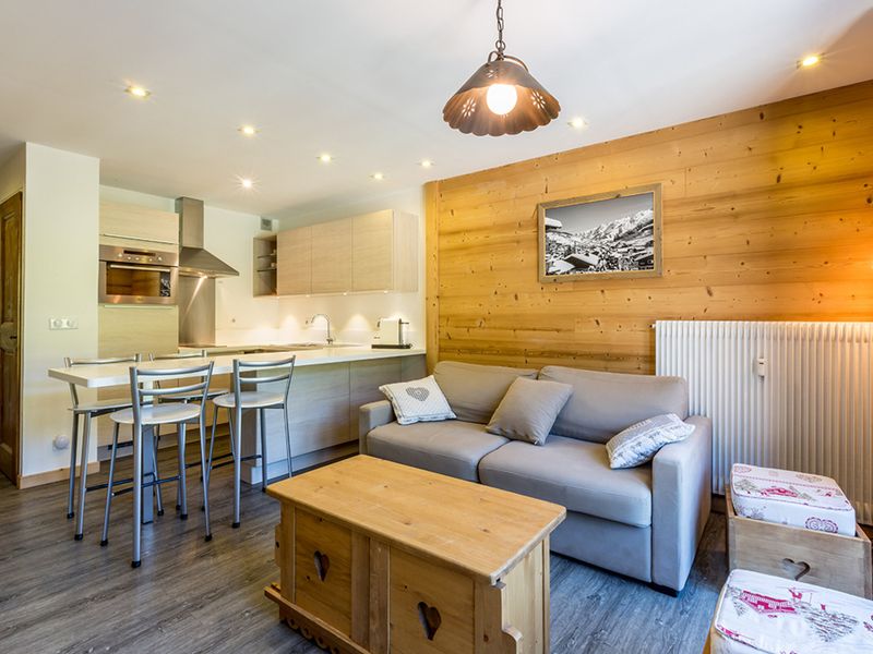 Appartement 2 pièces 4 personnes avec balcon - Résidence MORAINE - La Clusaz