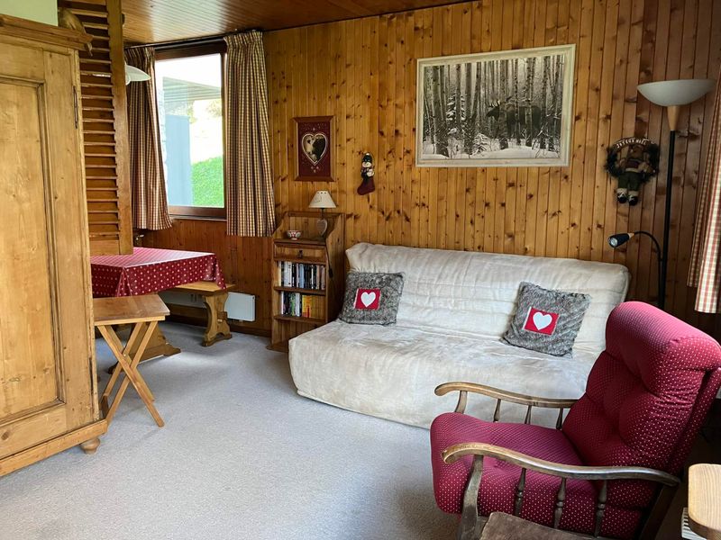 Appartement 2 pièces 6 personnes avec balcon - Résidence LE CARIBOU - La Clusaz