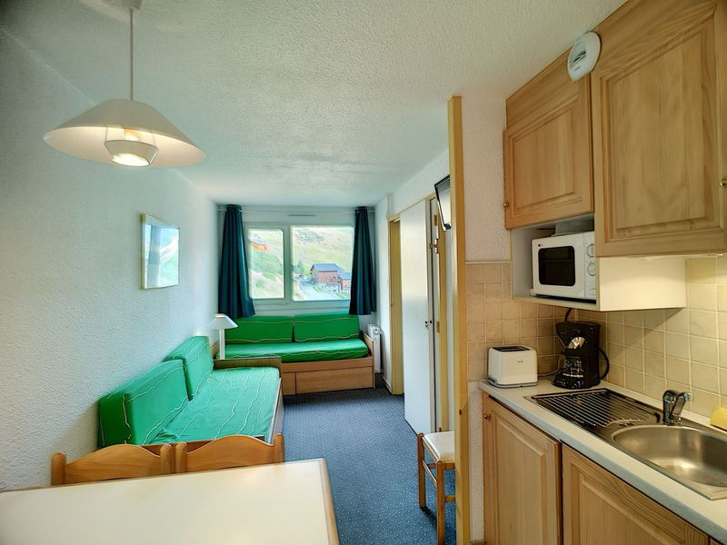 Appartement 2 pièces 4 personnes avec balcon - Résidence MEDIAN - Les Menuires Reberty 1850