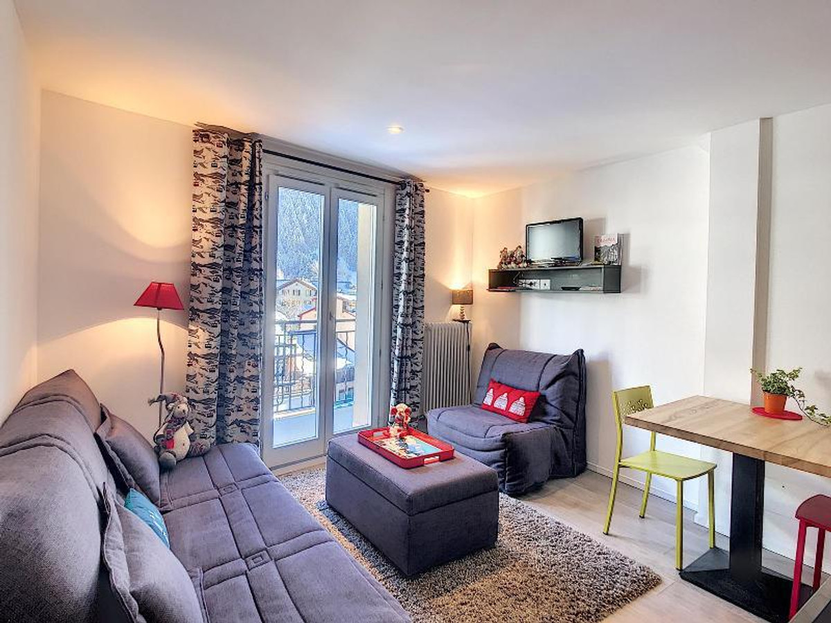 Appartement 1 Pièce(s) 3 personnes - CHAMONIX-MONT-BLANC - 3 pers, 20 m2, 1/0 - Chamonix Centre