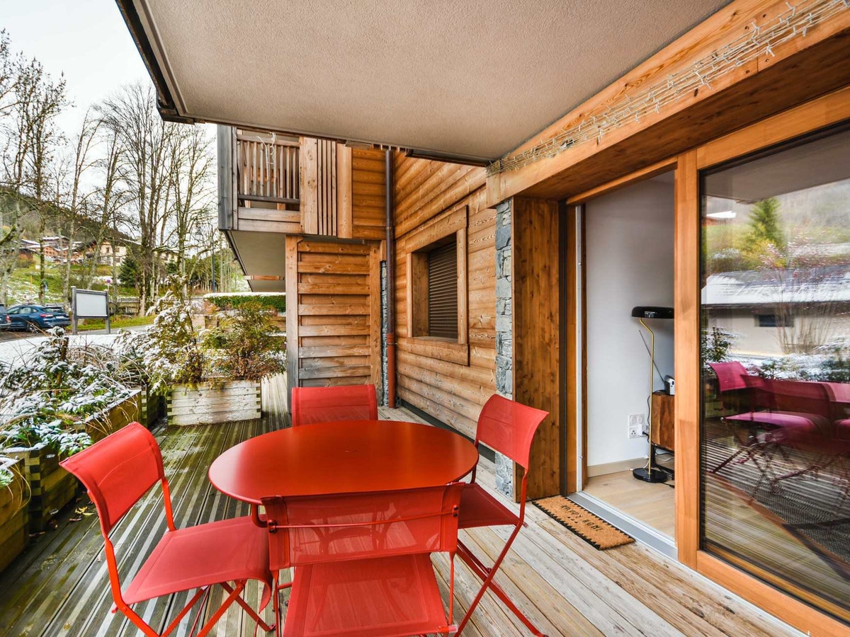 La Ferme d'Eliane - Beau T2 cabine avec terrasse - Les Gets