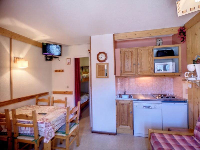 Appartement 2 pièces 4 personnes avec balcon - Résidence CARLINES II - Les Menuires Bruyères