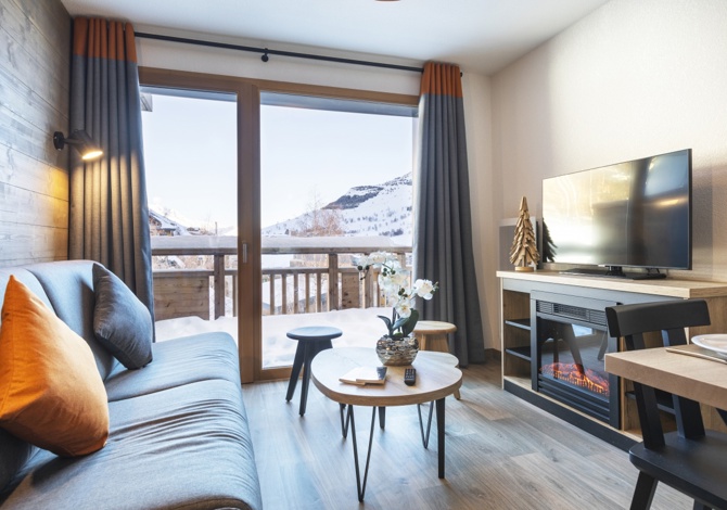 2 Pièces 4 Personnes Confort - Résidence Club MMV Les Clarines 4* - Les Deux Alpes Soleil