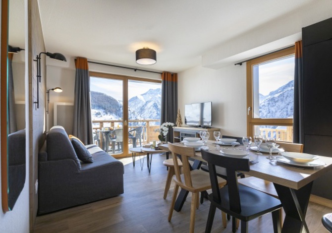 3 Pièces 6 Personnes Confort - Résidence Club MMV Les Clarines 4* - Les Deux Alpes Soleil