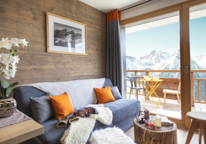 3 Pièces 6 Personnes avec vue montagne - Résidence Club MMV Les Clarines 4* - Les Deux Alpes Soleil