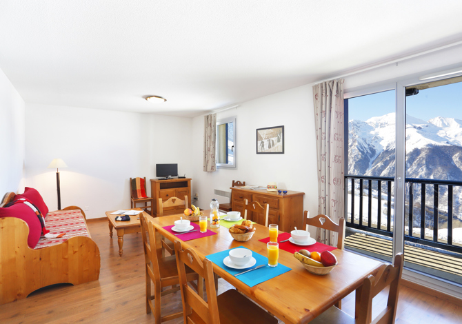 2 Pièces cabine 4/6 personnes - Nemea Résidence Le Hameau de Balestas - Peyragudes