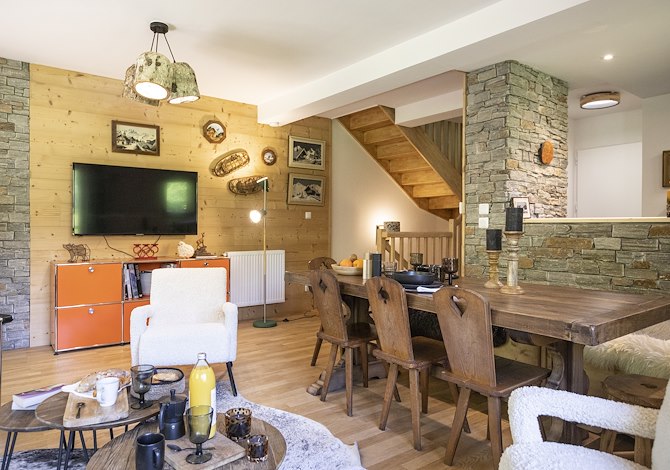 5 Pièces 8 personnes - Résidence Lagrange Vacances Le Pré d'Anne Chloé 4* - Samoëns