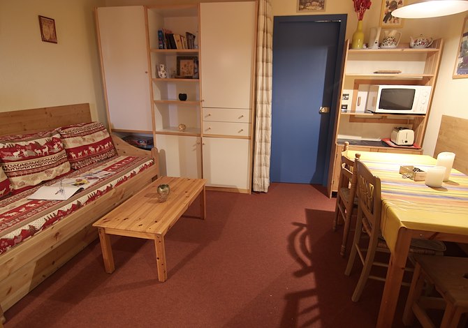 2 Pièces 4 personnes Eskival 513 - Skissim Classic - Résidence Eskival - Val Thorens